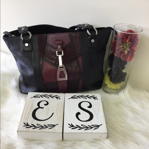Etienne Aigner Handbags - Etienne Aigner Lambskin Tote